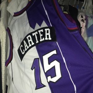 Split Raptors vintage jersey Mitchel & Ness